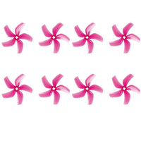 GEMFAN 10Pairs D76 5mm/1.5mm 5-Blade 3 Holes Propeller CW CCW for 1408-1606 Motor DIY RC Drone FPV Racing