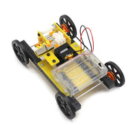 Feichao Gear Shifting Trolley Three-speed Adjustment Mechanical Transmission Model Car DIY Handmade Toy for Children