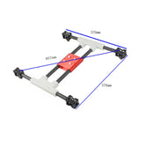 H467 H-shaped Body Drone 467mm Frame Kit with 16mm Carbon Fiber Tube Frame For Quadcopter Spare Parts