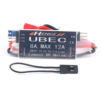 HENGE 8A UBEC Output 5V / 6V 6A / 8A Max 12A Inport 7V-25.5V 2-6S Lipo / 6-16 cell Ni-Mh Input Switch Model BEC for RC Drone