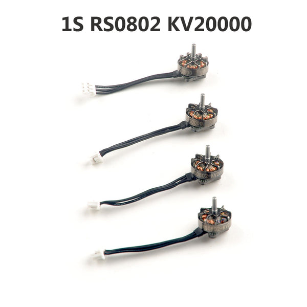 HappyModel 4PCS RS0802 KV20000 1S Brushless Motor for FPV Freestyle Mobula7 Mobula7 HD 1S Tinywhoop Drones DIY Parts