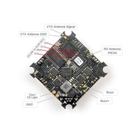 Happymodel CrazyF4 ELRS AIO 5in1 Flight Controller Built-in 868 mhz 900MHz ELRS RX ExpressLRS BLHELIS 5A 200mW for FPV BWhoop