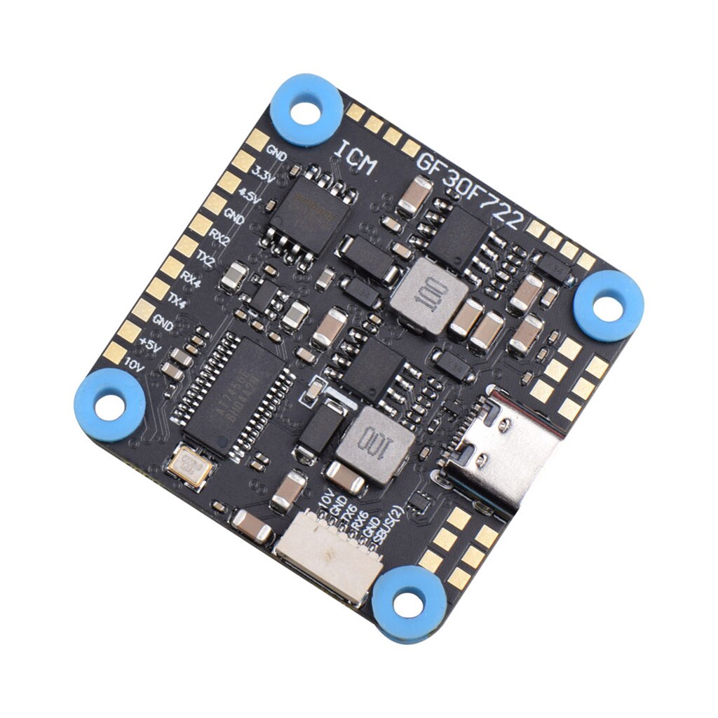 JHEMCU GF30F722-ICM F722 OSD 5V 10V Dual BEC Flight