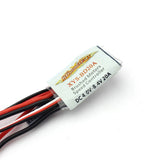 QWinOut 20A Brushed ESC Car Motor Speed Controller Bothway No brake function For 1/16 1/18 Car Boat
