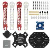 JMT T450 450mm Glass Fiber Unassembled Frame Kit for DIY RC Drone 4 Axle RC Multicopter Quadcopter Heli Multi-Rotor With GPS Holder