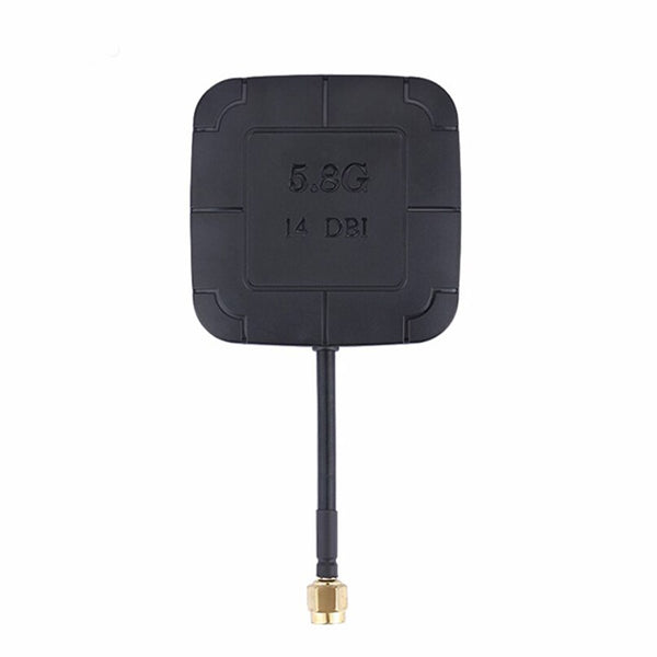 QWinOut 5.8G 14DBI High Gain Flat Panel FPV Antenna RP-SMA For Receiver RC Drones Quadcopter