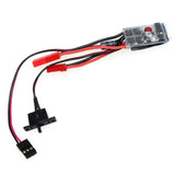 JMT High Quality RC Car 10A Brushed ESC Two Way Motor Speed Controller No/With Brake for 1/16 1/18 1/24 Car Boat Tank