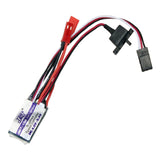 JMT High Quality RC Car 10A Brushed ESC Two Way Motor Speed Controller No/With Brake for 1/16 1/18 1/24 Car Boat Tank