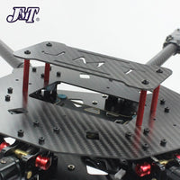 JMT Saker675 675mm / Saker610 610mm 6-axis Carbon Fiber Folding Rack DIY Drone Hexacopter Frame Kit wi/ Landing skid Motor Mount