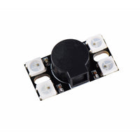 QWinOut Super loud 110 Decibel LED Alarm Buzzer WS2812 Programmable BF F3 F4 F7 For FPV RC Racing Drone Airplane