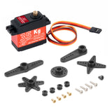 JMT Waterproof 35kg Coreless Servo 180 270 360Degree Large Torque Digital Aluminium Metal Gears 25T Arm For RC Car Robot Crawler