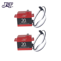 JMT Waterproof Servo 20KG 30KG 35KG 40KG 180 270 360Degree Large Torque Digital Servo Metal Gear For RC Truck  1/8 1/10 Car