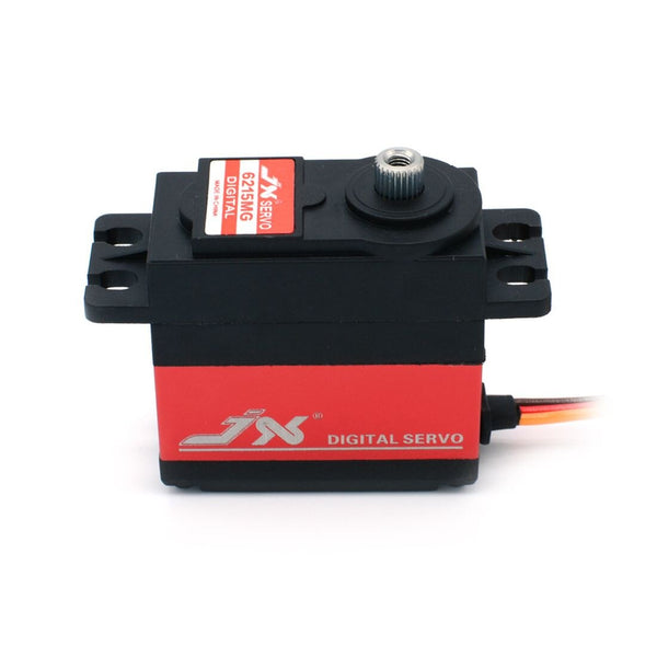 JX PDI-6215MG 15kg High Torque Metal Gear Steering Gear Servo For RC Helicopter Drone Tank Climbing Car Robot Parts