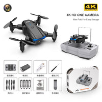 KY906 Mini Drone 4k Profesional HD Dual Camera Wifi FPV Foldable Dron One-Key Return RC Helicopter Drones Kid's Toys