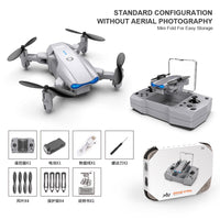 KY906 Mini Drone 4k Profesional HD Dual Camera Wifi FPV Foldable Dron One-Key Return RC Helicopter Drones Kid's Toys