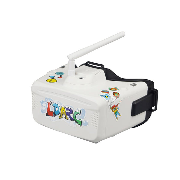 goggle 4 fpv LDARC G1 480*242 px 5.8GHZ 48CH FPV Goggles 4.3 inch with 5V USB-Char – QWinOut