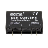 HOYMK Q00132 PCB Dedicated with Pins  SSR-D3808HK 8A DC-AC Solid State Relay SSR D3808HK