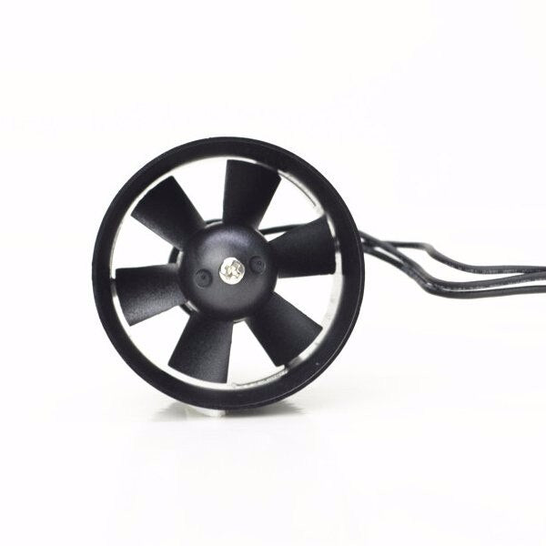 QX-MOTOR 30mm 6 paddle Ducted Fan EDF Unit with QF1611 1311 7000KV Brushless Motor for RC Airplanes QX-Motor