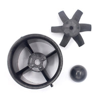 QX-MOTOR 70mm 6  Ducted Fan Propeller With Ducted Barrel Brushless Motor Fan for RC Drone Accessories Quadcopter