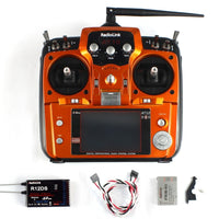 RadioLink AT10 II RC Transmitter 2.4G 12CH Remote Control System with R12DS Receiver for RC Airplane Helicopter