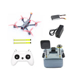 RTF F4 X1 4inch 1507 2700KV Brushless Motor 1200TVL 1.8mm Camera With LS-008D 5.8G 40CH FPV Goggles FS-i6 Transmitter RC Drone