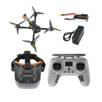 QWinOut RTF X220 5inch Racing FPV Drone Wi/ 220mm Frame T-PRO JP4IN1 Radio Control 2205 2300KV Motor 2-4s ESC Flight Control 1200TVL Cam