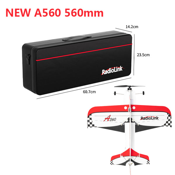Radiolink A560 560mm Wingspan 3D Poly Fixed Wing FPV Flying 2.4G 8CH RC Plane Aircraft Drone Plane 2km T8S 8CH Remote Controller