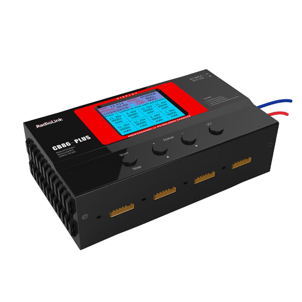Radiolink Balance Charger CB86 Plus for 8pcs 2-6S Lipo Battery at one time Professional For RC Lipo Battery Parts