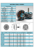 Foxeer Datura 2306.5 2306 FPV RC Brushless Motors 1850KV 2020KV 2550KV 3-6S Lipo 5inch Propeller for RC Racing Drone Frame Kit
