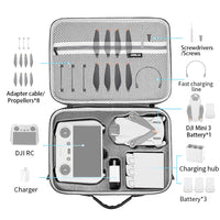 STARTRC Storage Bag For DJI Mini 3 Shoulder Bag Outdoor Integrated Handbag Cross-body Storage Box for Drone Remote Control Parts