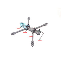 Mark4 O3 5inch / 6inch / 7inch FPV Racing Frame Kit 3K Carbon Fiber For DJI O3 Air Unit Freestyle Repair spare parts