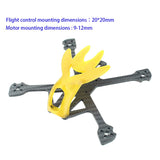 138mm Mini DIY RC Drone FPV Frame w/ Camera Protective Case for 3 inch propeller 1104-1506 Motor 20-30A ESC