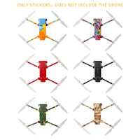 Sunnylife PVC Waterproof Sticker for Fimi X8 SE Drone Body Shell Protection Skin Quadcopter Camera Drone Accessories Decals