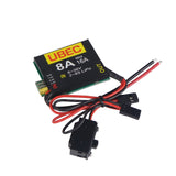 QWinOut UBEC-8A 2S-6S 6-36V BEC DUAL UBEC 8A/16A 5.2/6.0/7.4v/8.4v Servo Separate Power Supply RC Car Airplane Robot