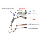 QWinOut Water-cooled Two-way Forward / Backward ESC 40A 50A 60A 80A With UBEC For Vehicles Boat Car Wind-driven Underwater Thruster