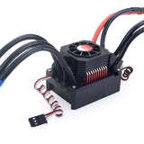 Surpass Hobby Waterproof Brushless Senseless Speed Controller 45A 60A 120A 150A ESC with LED Programing Card for 1/8 1/10 1/12 1/20  RC Car