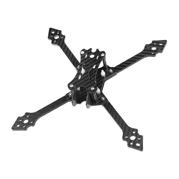 QWinOut X220 220mm Wheelbase Carbon Fiber Quadcopter Frame Kit 4mm Arms Support 5inch Propeller for FPV Racing Freestyle