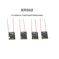 XR502 2.4G SBUS PPM RSSI Dual Antenna Micro Receiver for DSM X/2 SFHSS Frsky-D8/D16 AFHDS-2A Radio Transmitters RC FPV Drone