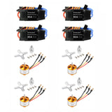 QWinOut 30A RC Brushless ESC + A2212  2200KV Brushless Motor for DIY Aircraft Model Quadcopter RC Drone 4 Sets