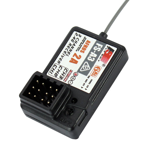 Flysky FS-GT2E AFHDS 2A 2.4ghz 2CH Radio System Transmitter for RC Car Boat  with FS-A3 Receiver