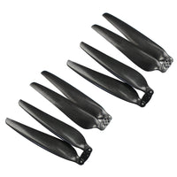 QWinOut 2480 Carbon Fiber Folding Propeller with Paddle Clamp Clip CW CCW Props for RC Multicopter Drone Agricultural plant protection UAV