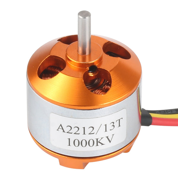 QWinOut A2212 Brushless Motor Set (6 Pcs) - 1200KV Outrunner Motor For RC Airplane, Quadcopter, Multi-Copter