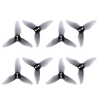 GEMFAN 4Pairs Gemfan Hurricane 2023 2x2.3 2 Inch 3-Blade Propeller 3 Holes for 1105-1108 Motor RC Drone FPV Racing Toothpick