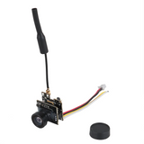 Happymodel  5.8G 800TVL FPV AIO Micro Camera 25MW 40CH Transmitter LST-S2+ FPV Camera with Canopy for Tiny Bwhoop Bwoop65 Bwhoop75 Snapper 6 7 Aircraft Angle adjustable