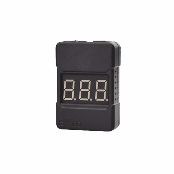 QWinOut BX100 1-8S Lipo Battery Voltage Tester/ Low Voltage Buzzer Alarm/ Battery Voltage Checker with Dual Speakers
