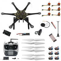 QWinOut Assembled HMF S550 RTF Kit with Landing Gear & APM 2.8 Flight Controller GPS Compass No Gimbal