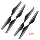 QWinOut 1Pairs/8PCS Carbon Fiber 3210/32105/32108/3099 Folding Propeller Noise Reduction Prop for Multi-axle UVA RC Agricultural Drone