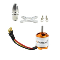 QWinOut 4pcs Motors A2217 950KV 1250KV 1500KV 2300KV Outrunner RC Brushless Motors For RC Aircraft DIY Drone