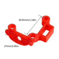 QwinOut 3D Printed Printing TPU 45 Degree Tail Antenna Mounting Protection Seat for iFlight XL/HL ih3 iX5 V3 Frame DIY FPV Racing Drone Quadcopter