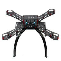 QWinOut X4M310L Full Kit 310mm DIY GPS Drone RC Fiberglass Frame Multicopter FPV APM2.8 1400KV Motor 30A ESC flysky 2.4GFS-i6 Transmitter